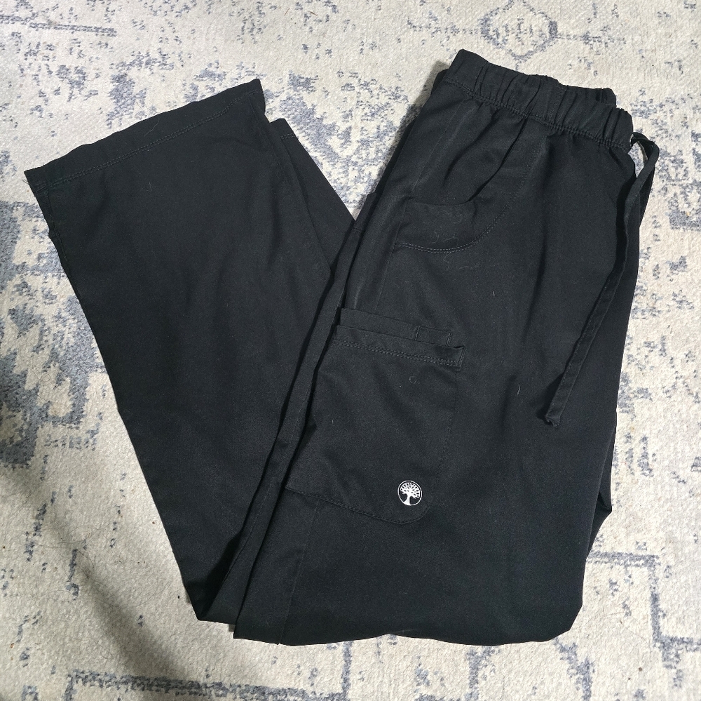 Black Scrub Pants